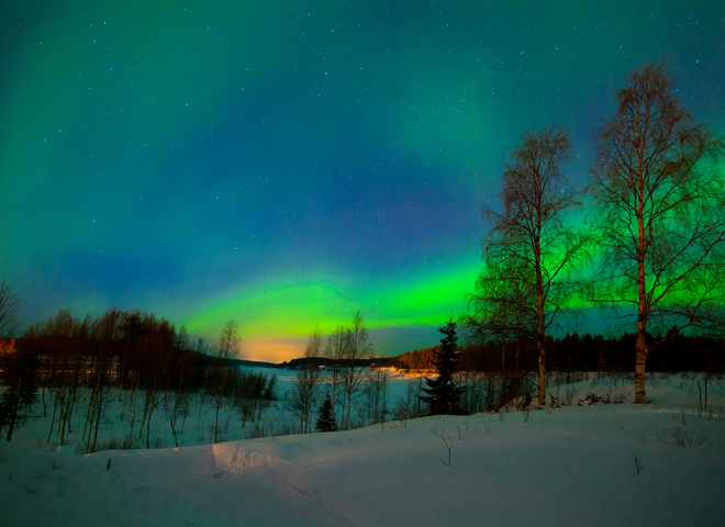 Зимняя Финляндия: удивительные фото природы в ее первозданном виде