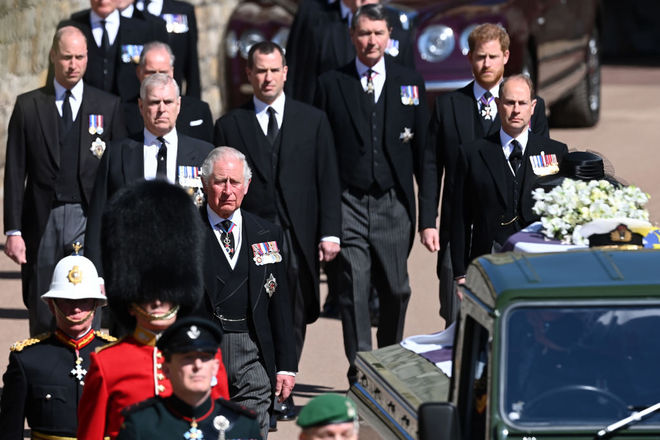 Похороны принца Филиппа в 2021 году
