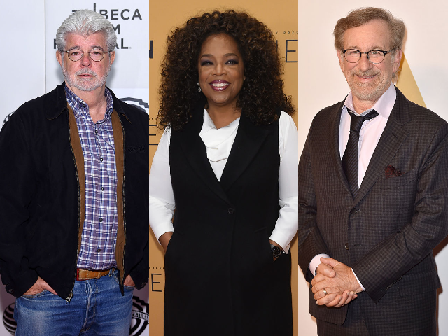 Джордж Лукас, Опра Уинфри, Стивен Спилберг