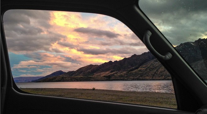 Дивовижні пейзажі Нової Зеландії з вікна фургону