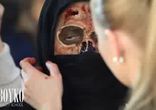 Крутой макияж зомби на Хэллоуин