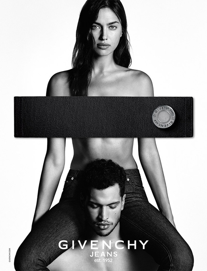 Ірина Шейк і Кріс Мур для Givenchy Jeans