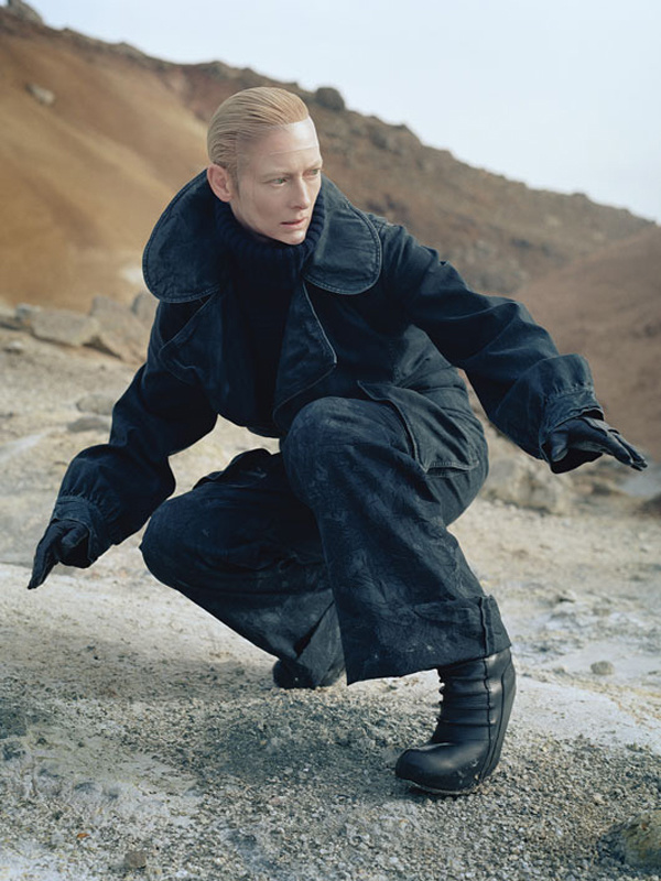 Епатажна fashion-зйомка з Тільда Суїнтон