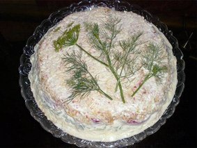 Салат Юбилейный 