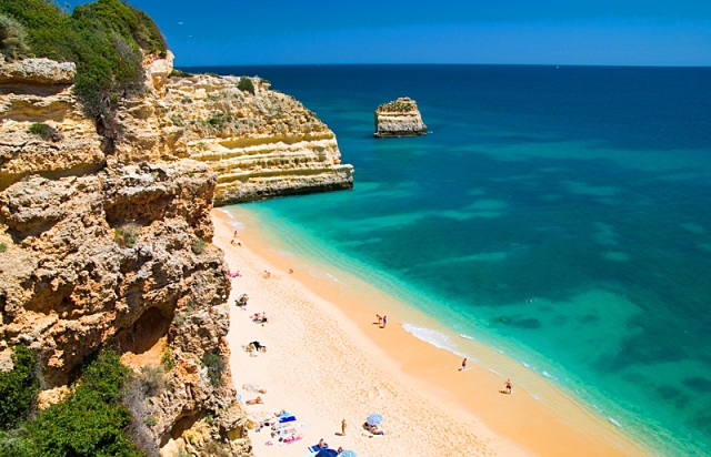 Пляжи Алгарве: Praia da Marinha