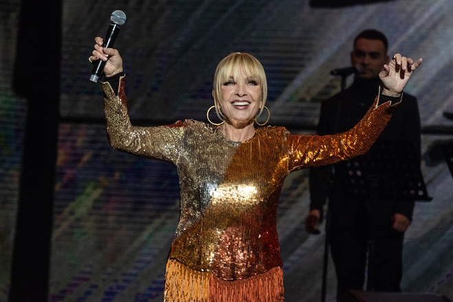 Лайма Вайкуле выступила в Киеве