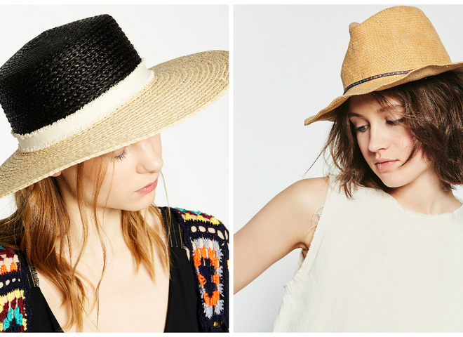 Модные соломенные шляпы лето 2016