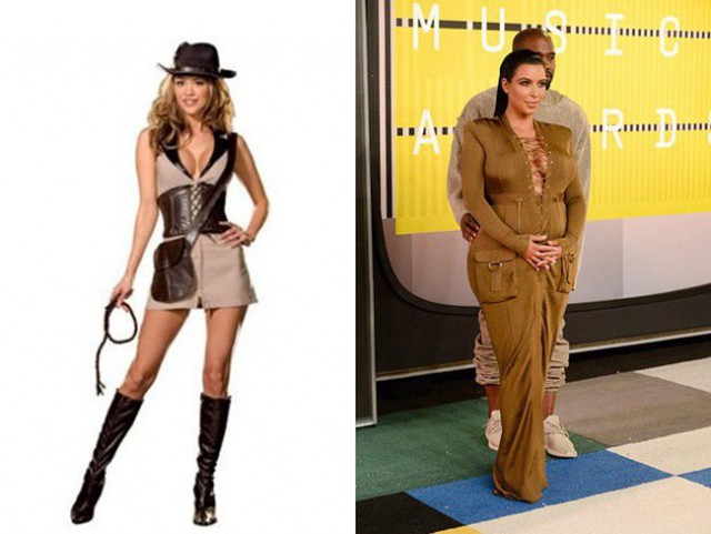 Подборка фотожаб на платье Ким Кардашьян с MTV VMA