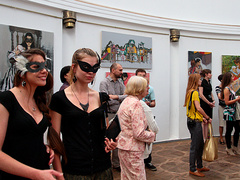 Открытие выставки "Вокалізи"