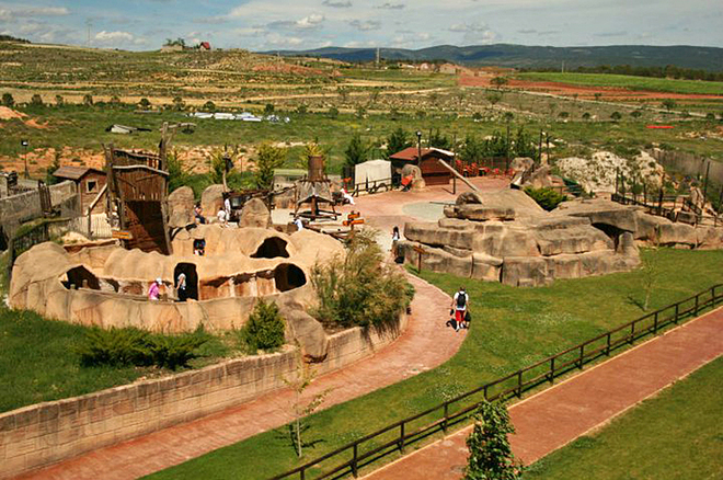 Палеонтологический парк в Испании