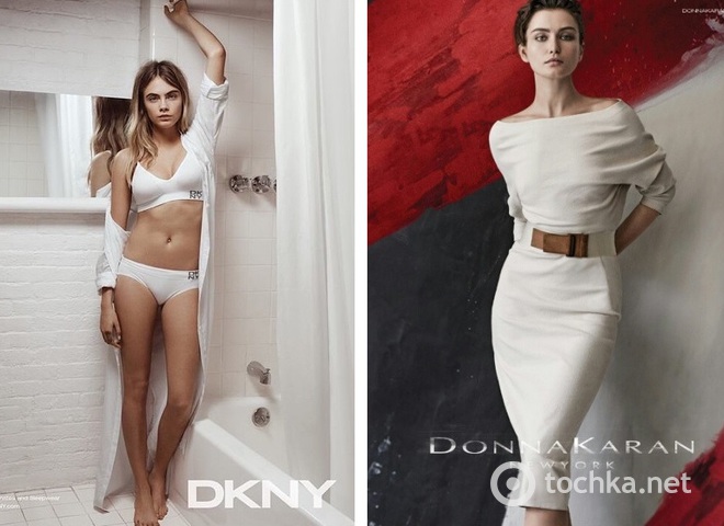 Donna Karan выпустила две рекламные кампании