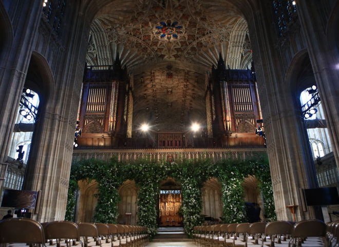 свадьба принца Гарри и Меган Маркл в фотографиях