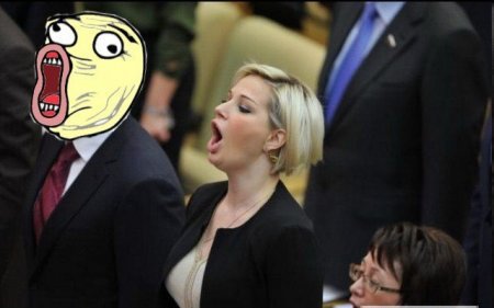 Мега карикатуры на политика блондинку