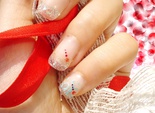 новорічний манікюр 2012
