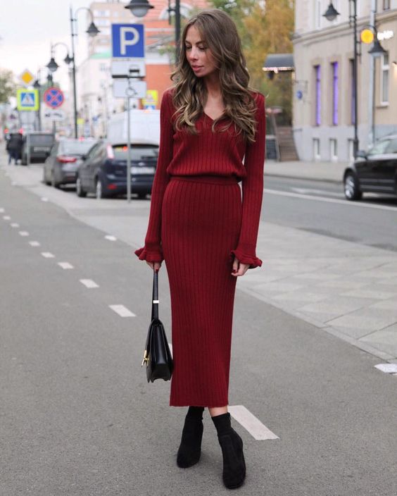 Модные платья на осень 2019