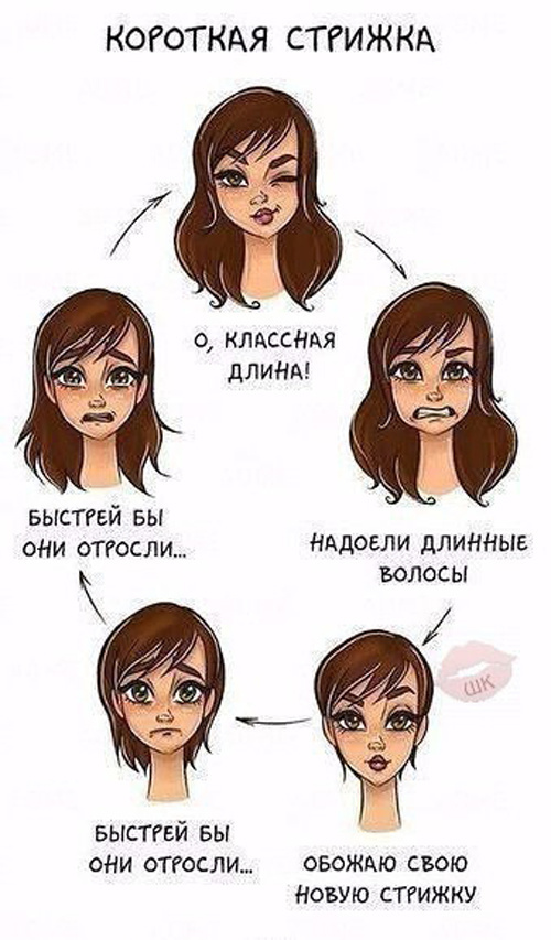 Подборка комиксов про девушек