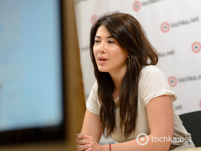 Алина Смоляр в гостях у tochka.net