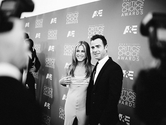 Дженніфер Еністон і Джастін Теру