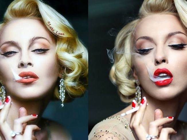 Оля Полякова и Мадонна