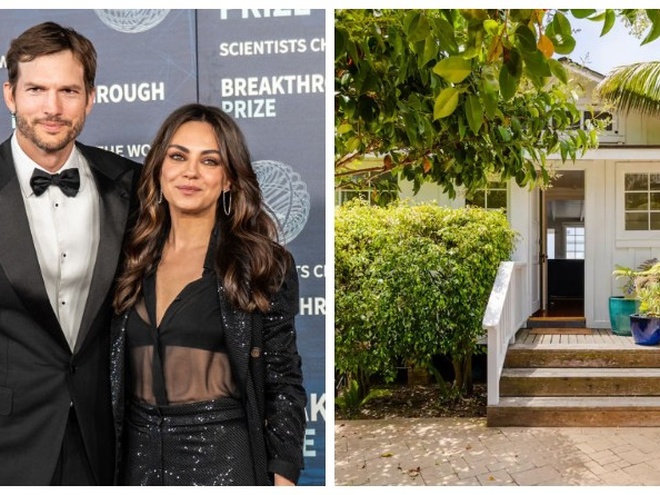 Міла Куніс та Ештон Кутчер вирішили здати в оренду фанам свій пляжний будиночок