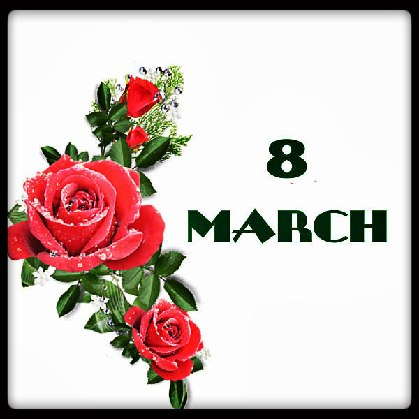 Розы на 8 марта