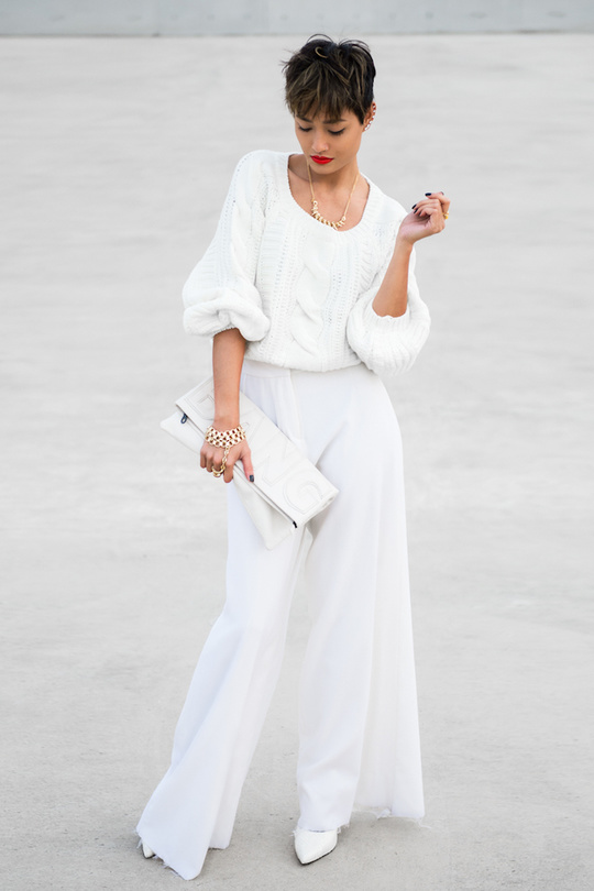 Модный цвет одежды 2016: белый