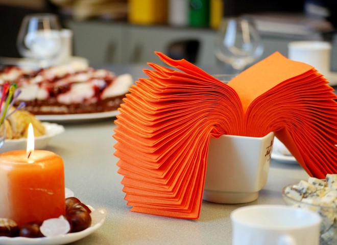 Как сложить салфетку для сервировки стола | Интернет-магазин Guten Morgen