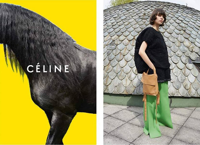 Сочная рекламная кампания Céline