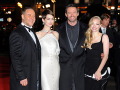 Мировая премьера фильма Отверженные в Лондоне