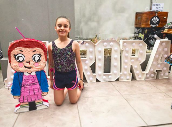 Дочка Феліпе Коломбо Аврора