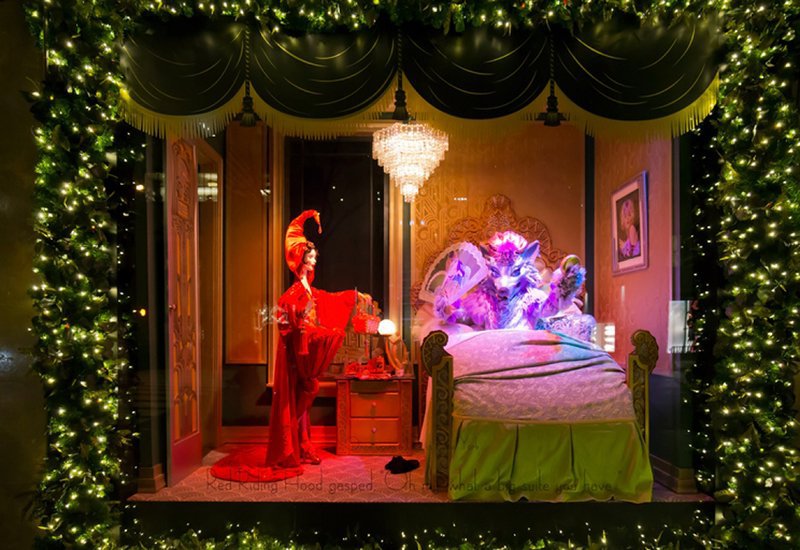 Найгарніші різдвяні вітрини світу: Saks Fifth Avenue і Bergdorf Goodman