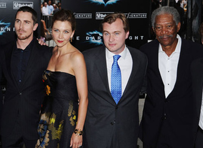 Хит Леджер в образе Джокера