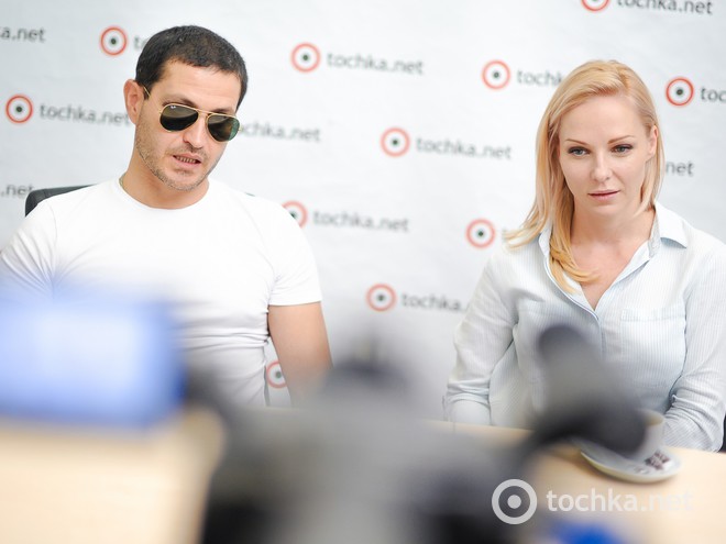 Дар'я Трегубова та Ахтем Сейтаблаєв в гостях у tochka.net 