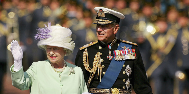 Елизавета ІІ и принц Филипп
