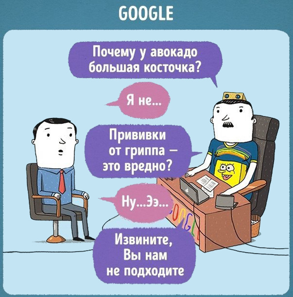 10 собеседований, на которых хотелось бы побывать!