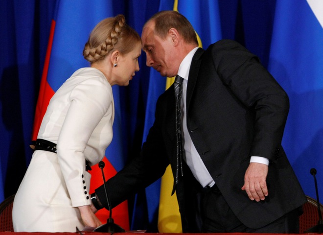 Володимир Путін та Юлія Тимошенко