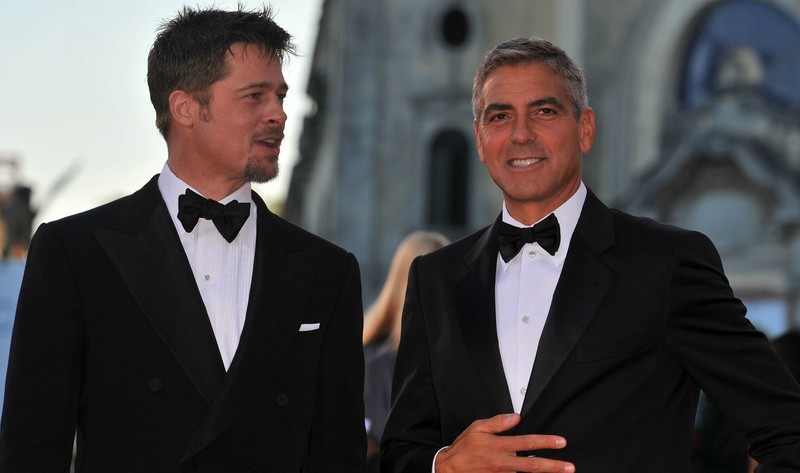 Джордж Клуни и Брэд Питт