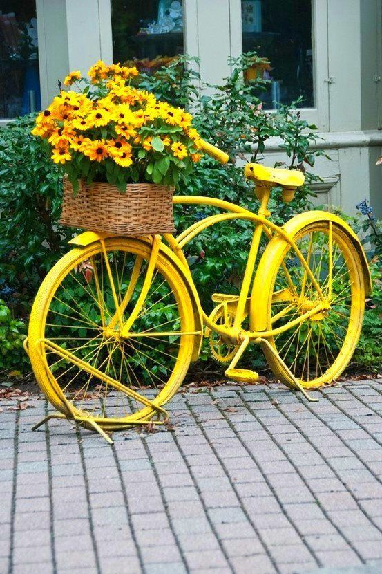 Квітковий велосипд