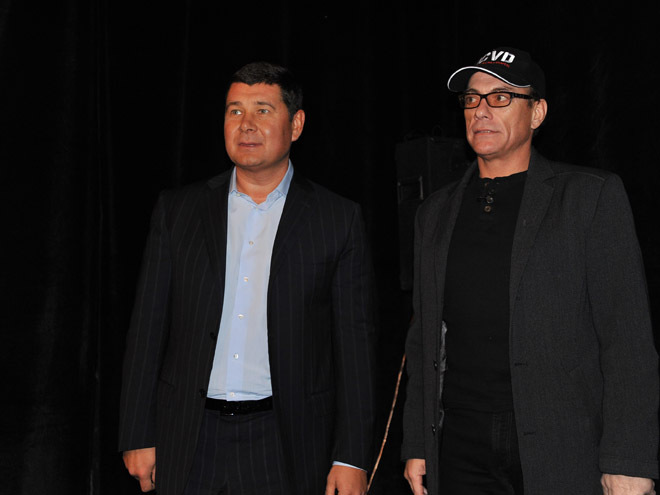 Олександр Оніщенко та Жан-Клод Ван Дамм