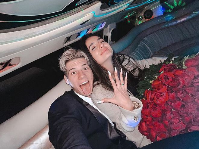 Аня Тринчер и Александр Волошин