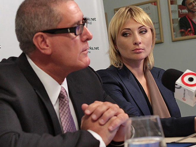 Виктория Тигипко и Карл Робб