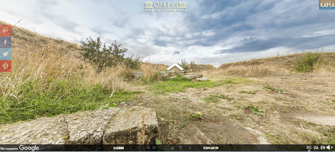 Google запустив віртуальний тур стародавньою Ольвією