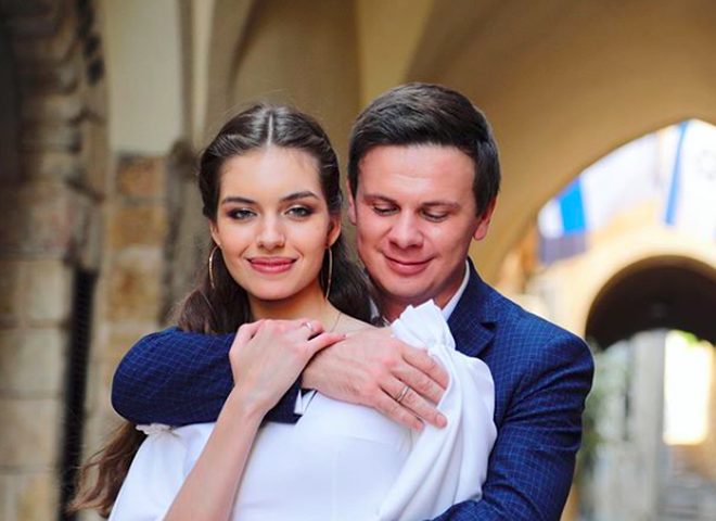 Александра Кучеренко и Дмитрий Комаров