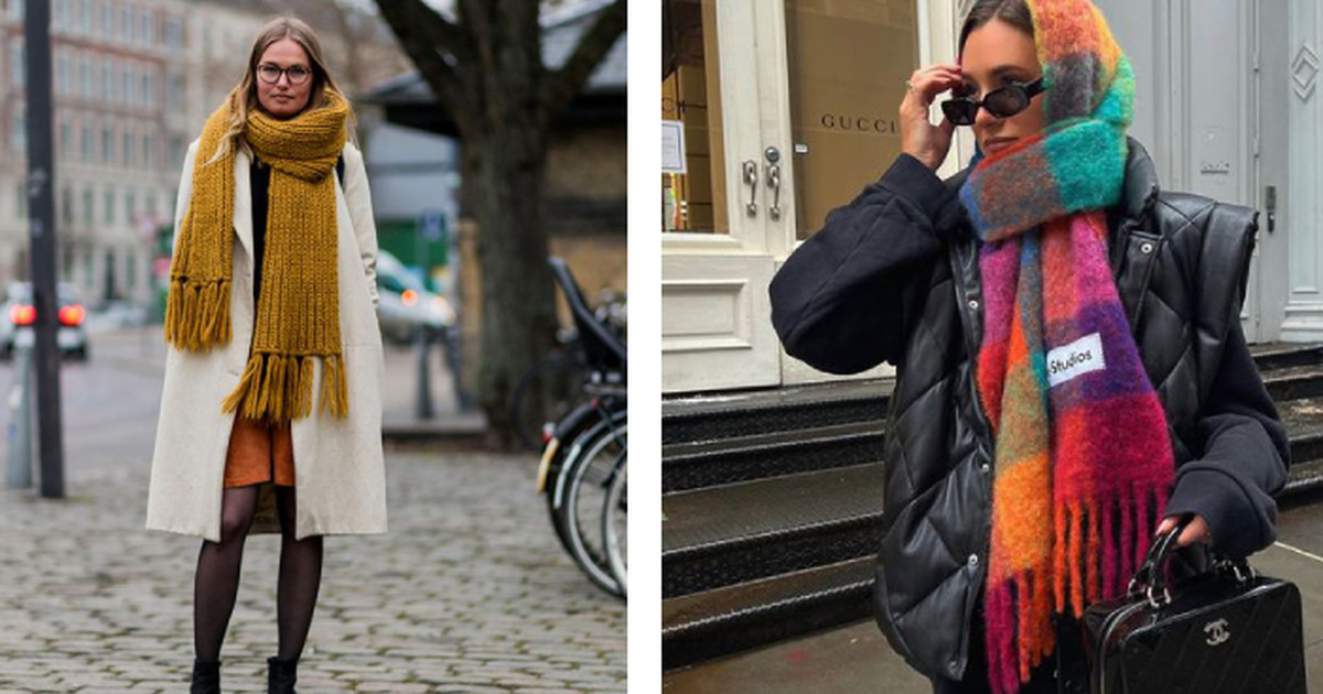 Как красиво завязывать шарф: стильные варианты для женщин