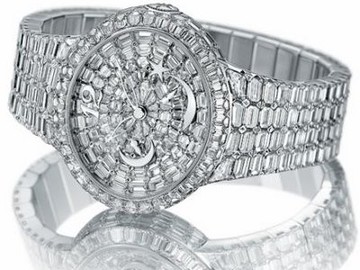Жіночий годинник Girard Perregaux прикрасили 394 діаманти
