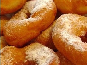 Хрустящие пончики на кефире
