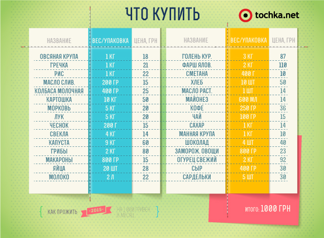 Prozhit Na 1 000 Griven V Mesyac Tochka Net