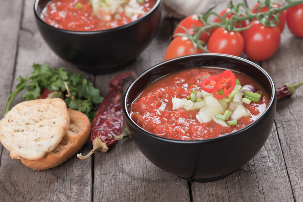 Готовим овощной испанский суп Гаспачо для жаркого лета в домашних условиях, рецепты