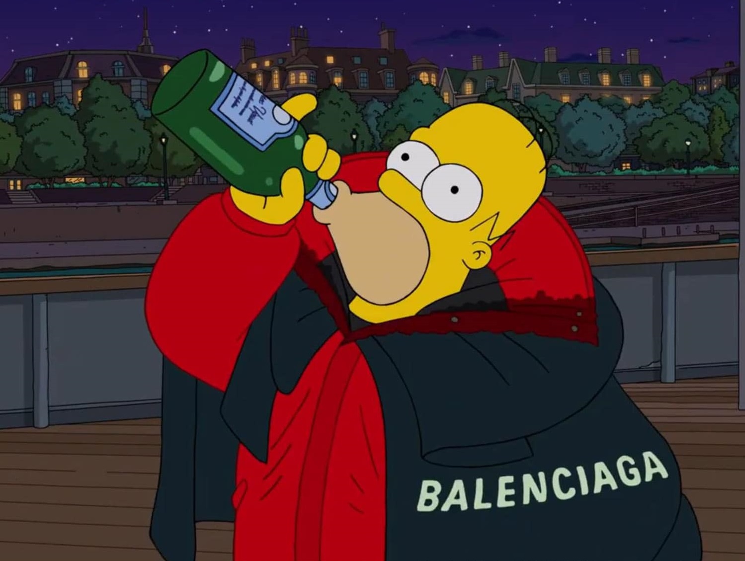 Balenciaga симпсоны. Balenciaga Simpsons.