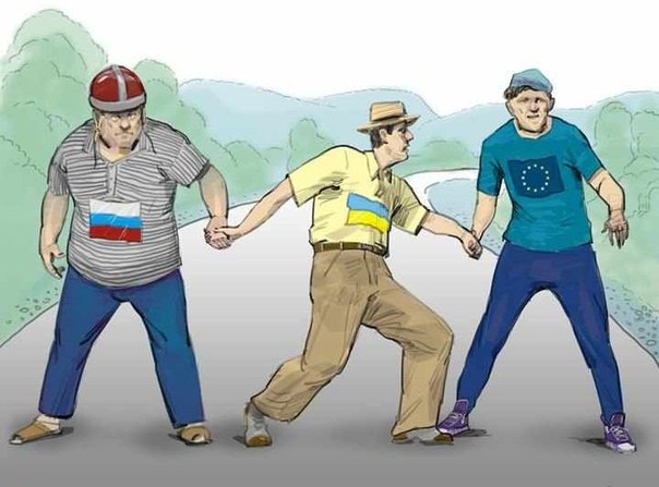 Смешная картинка "Украина в потерях"